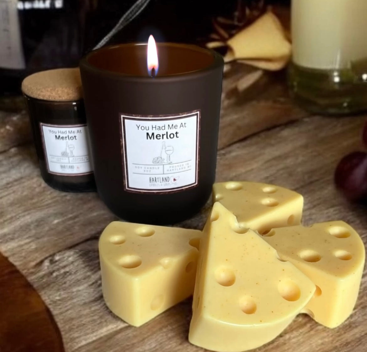 Cheese Shaped Glycerin Soap-Goat's Milk