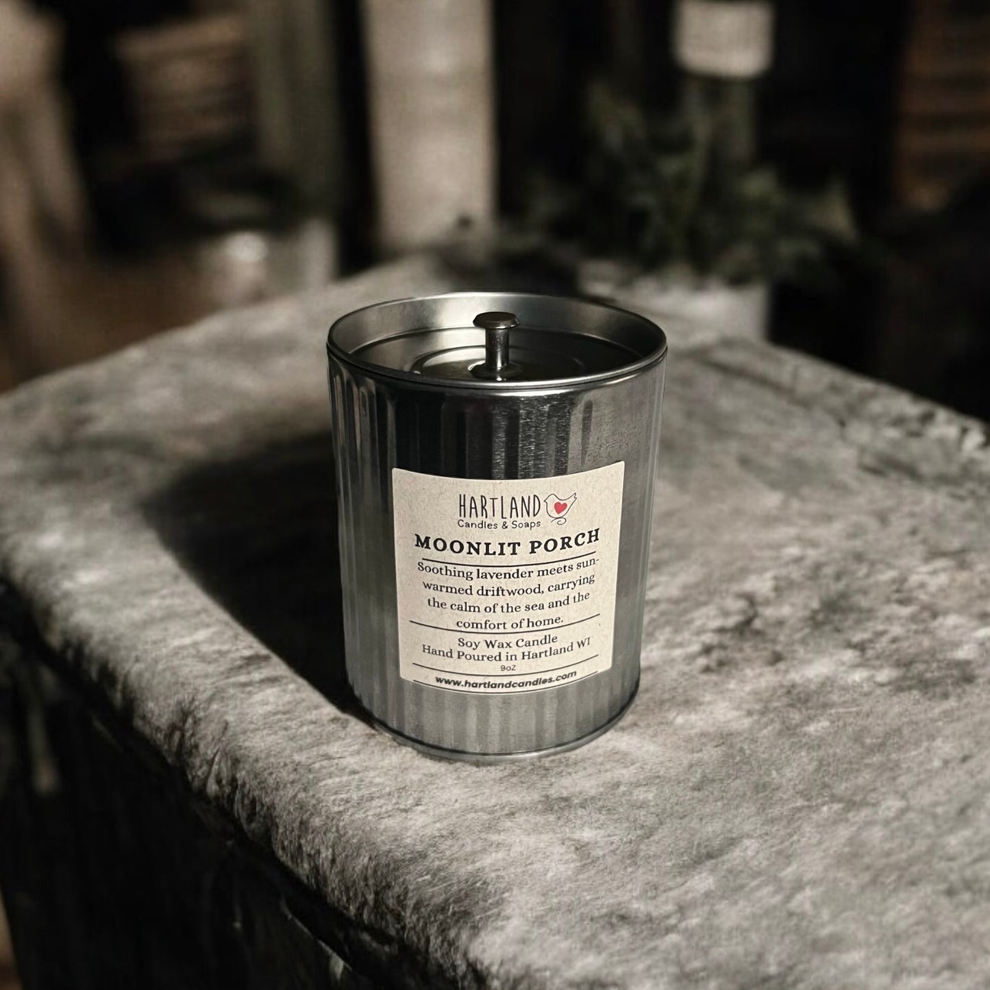 Soy Candle ~ Moonlit Porch 9oz