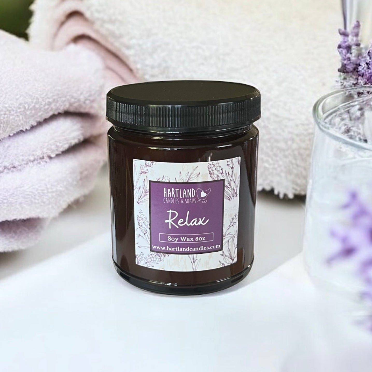 Soy Candle ~ Relax 8oz
