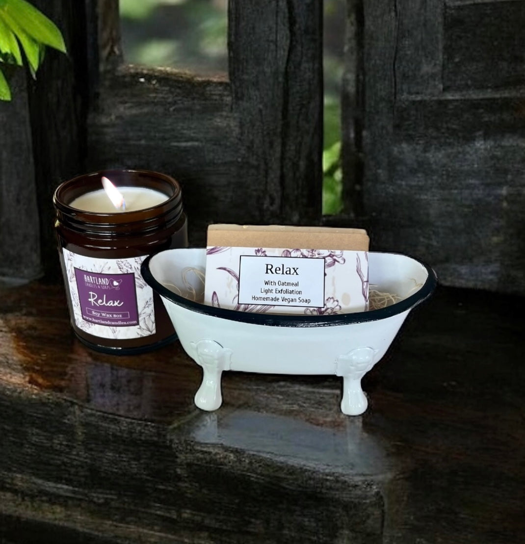 Relax - Cold Process Vegan Soap