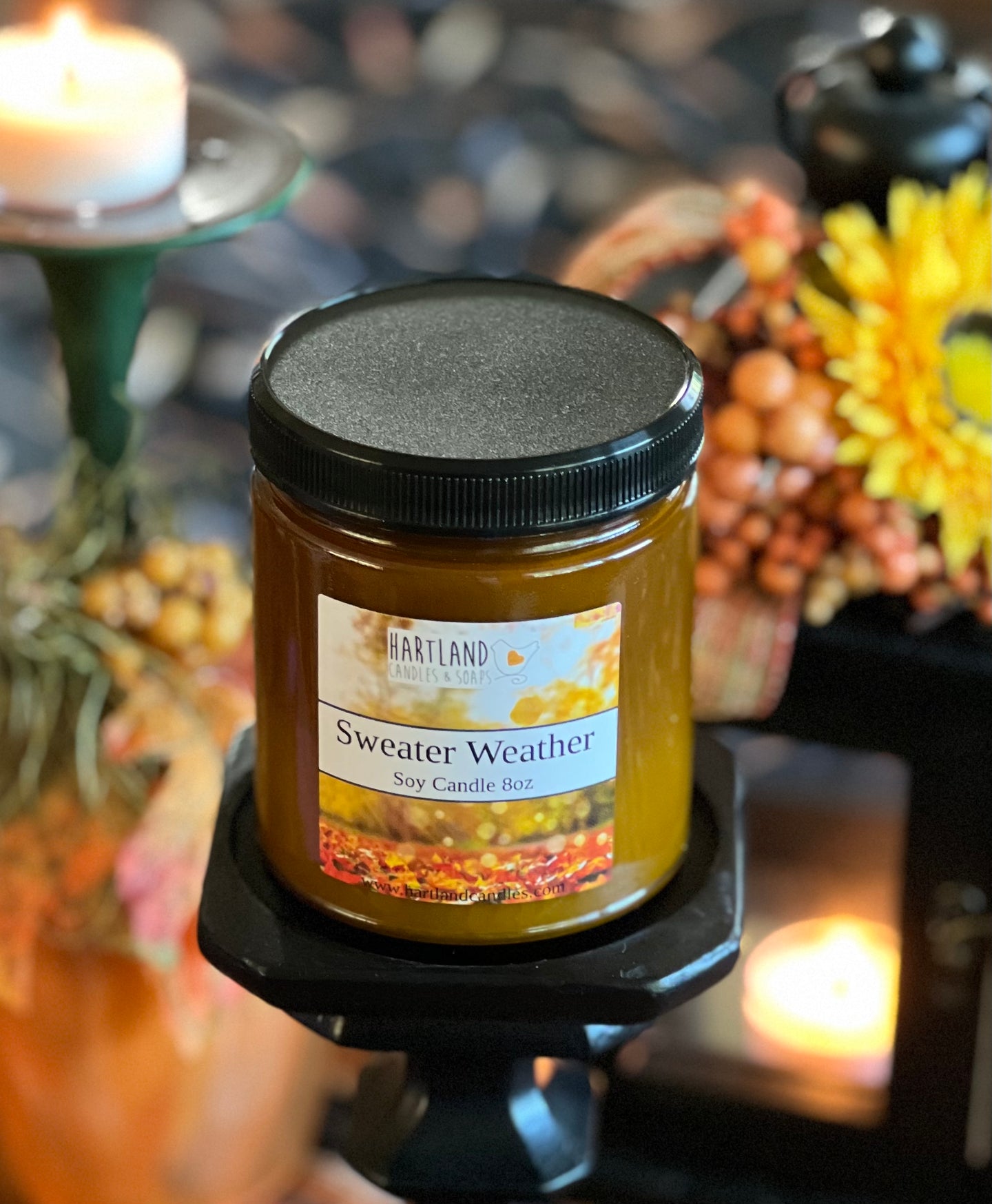 Fall Soy Candles-Sweater Weather