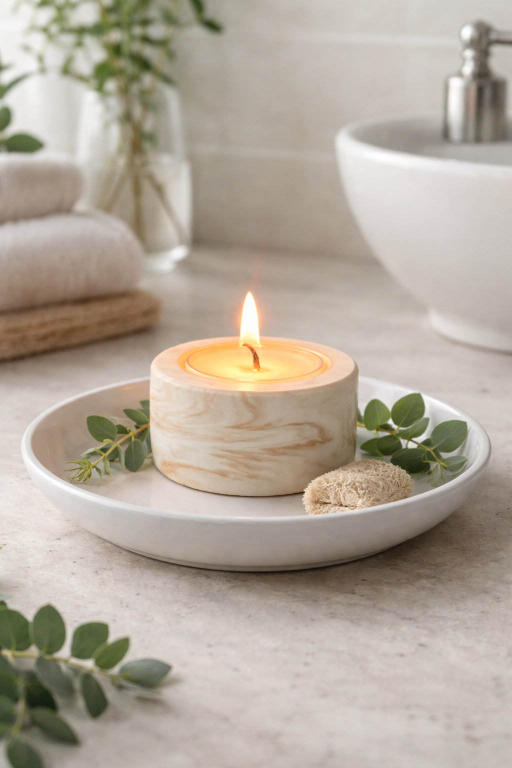 Handmade Tea Light Holder-Single
