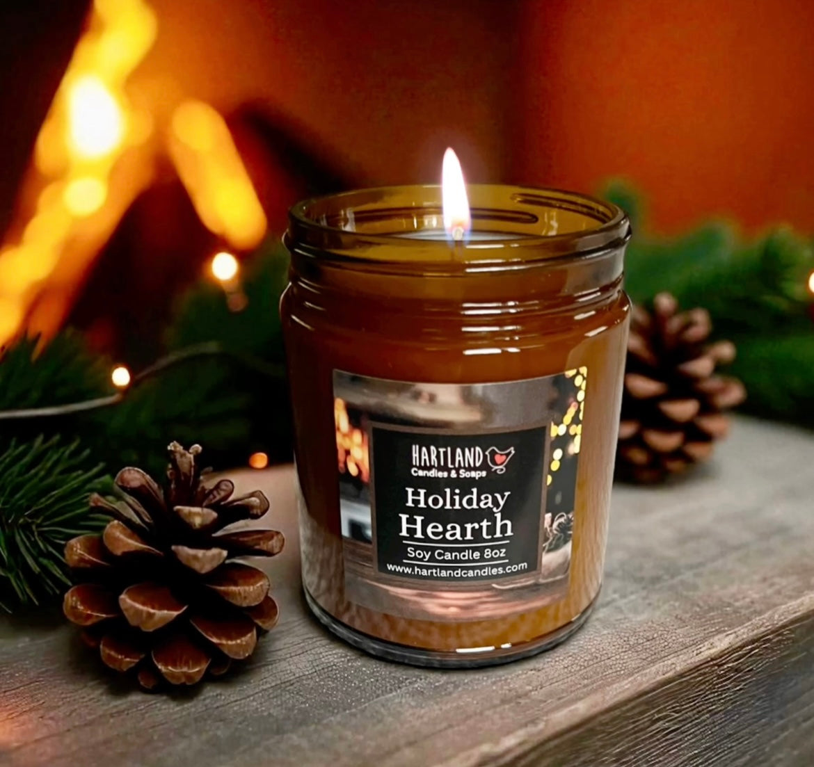 Soy Candle-Holiday Hearth