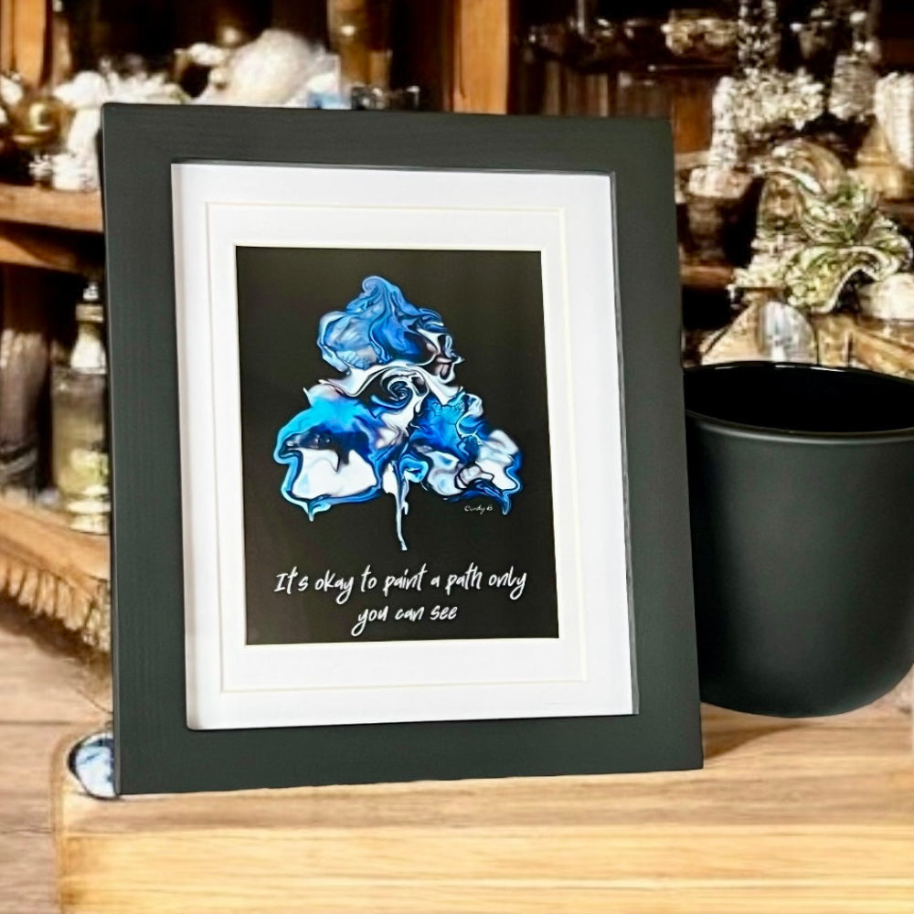 "It's okay to paint a path only you can see"