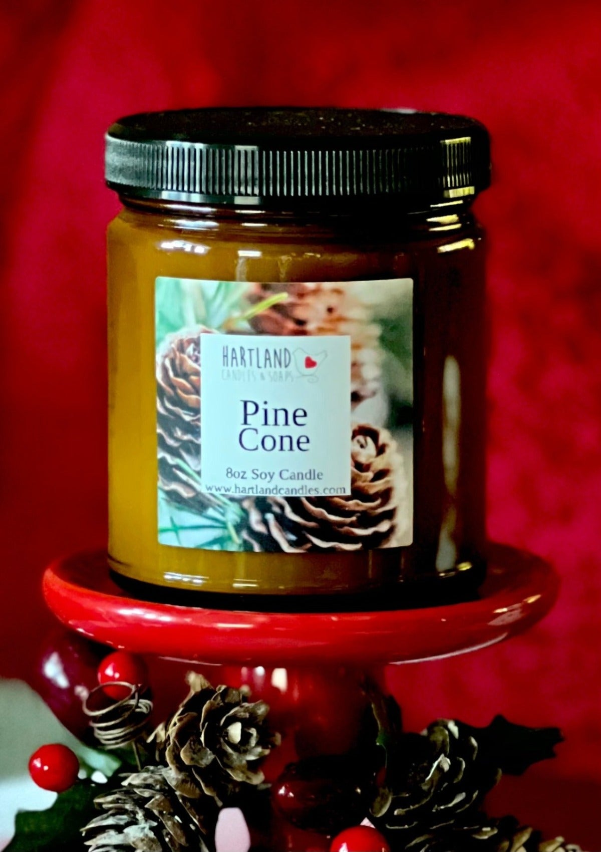 Winter Soy Candle-Pine Cone