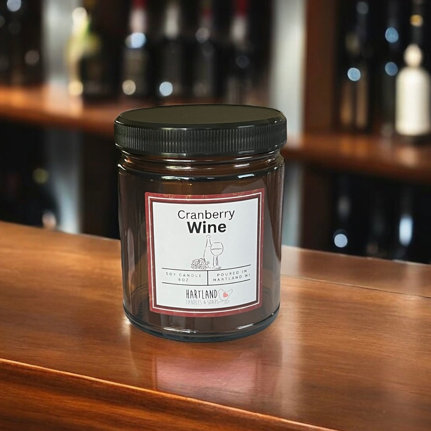 Soy Candle ~ Cranberry Wine