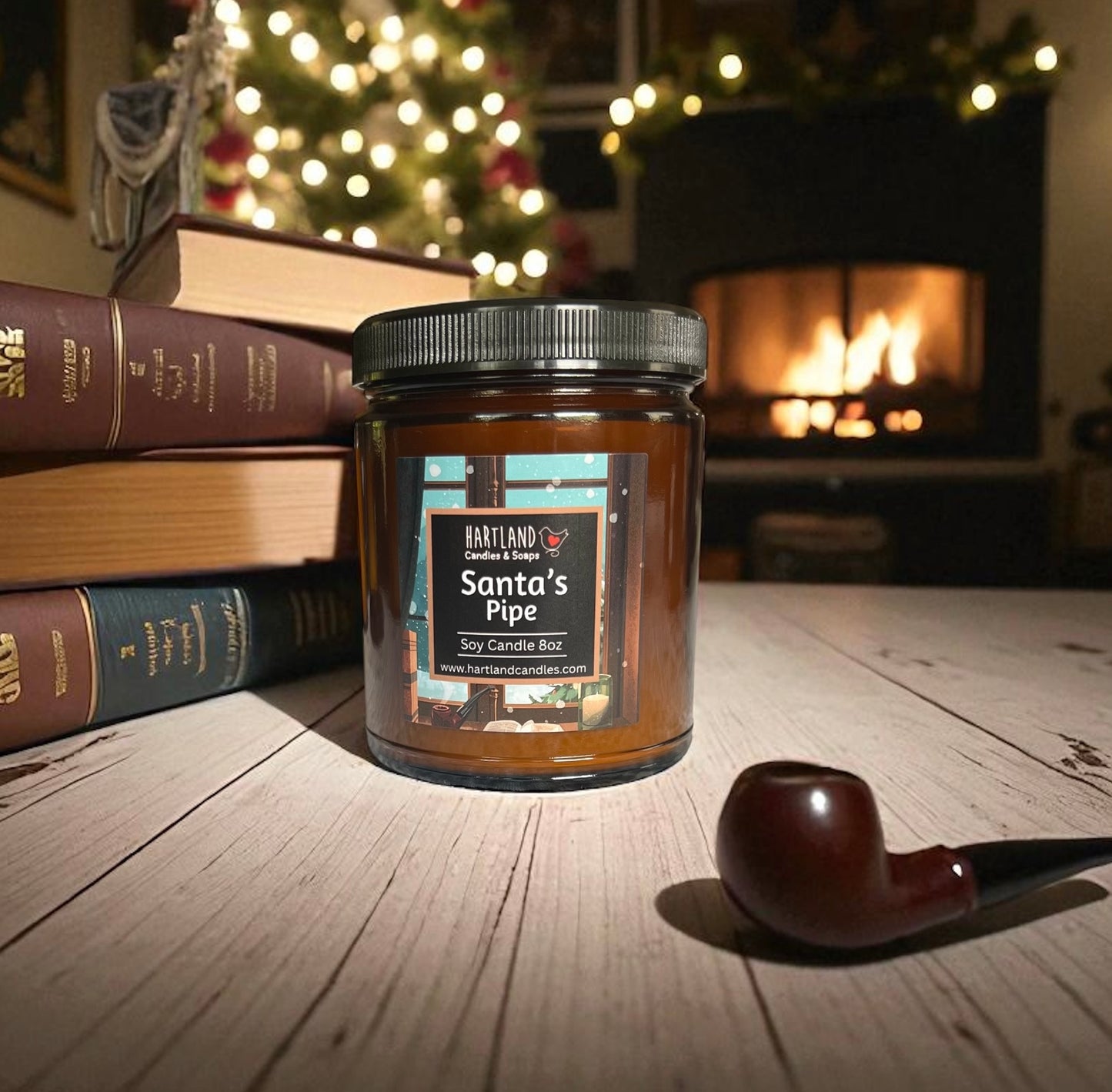 Soy Candle ~ Santa’s Pipe 8oz