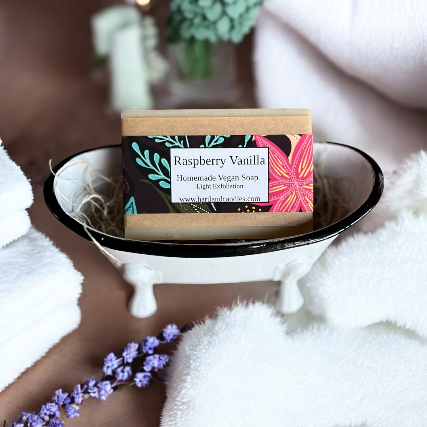 Vegan Soaps - Raspberry Vanilla