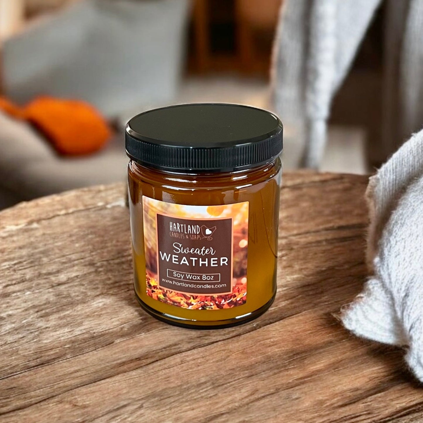 Soy Candle ~ Sweater Weather 8oz