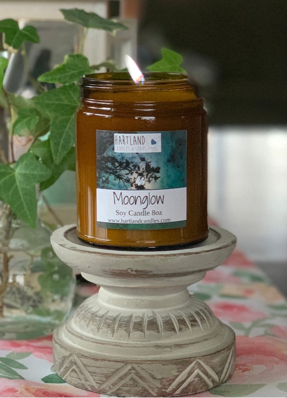 Soy Candle ~ Moonglow 8oz