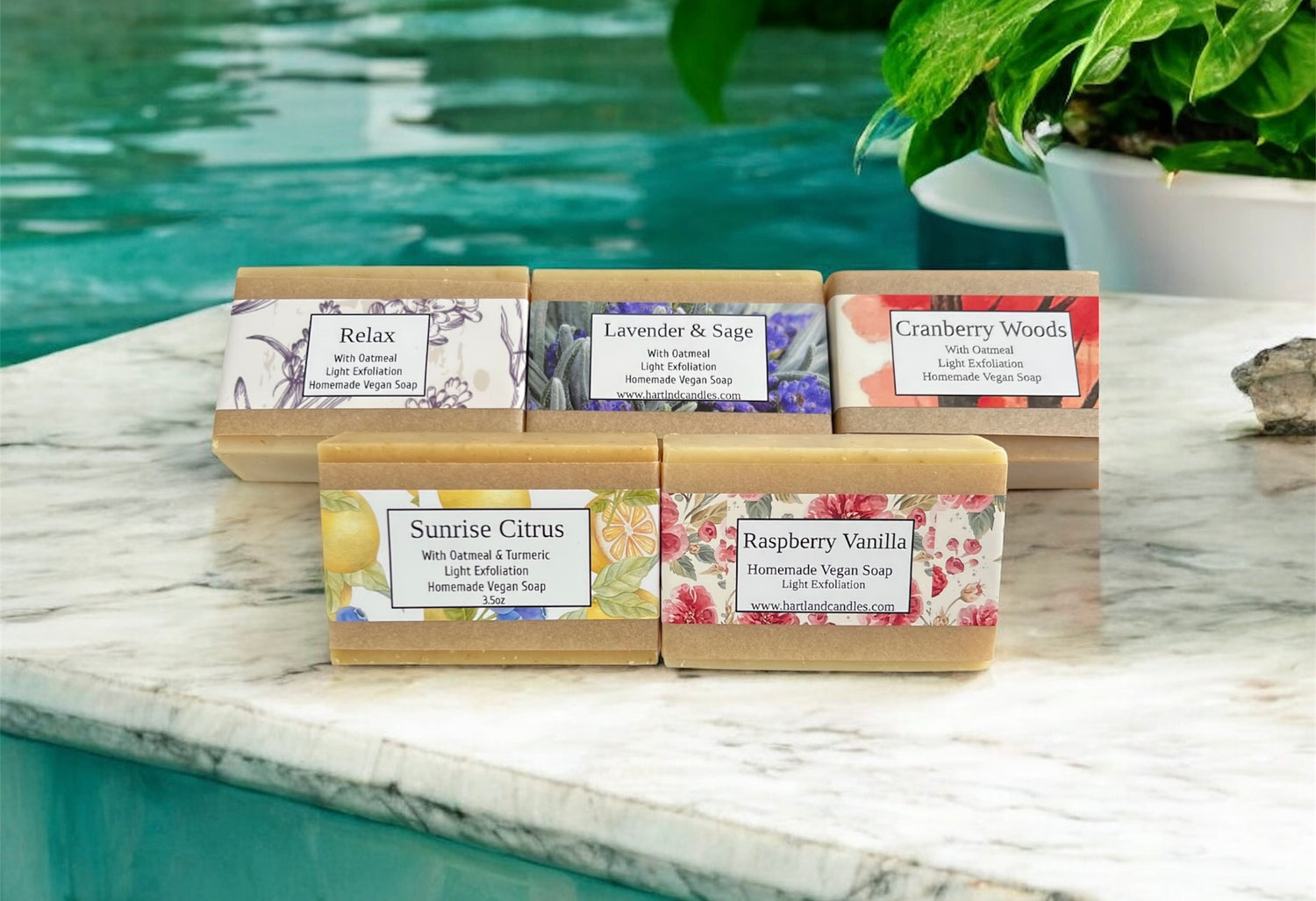 Cold Process Vegan Soap 3.5oz