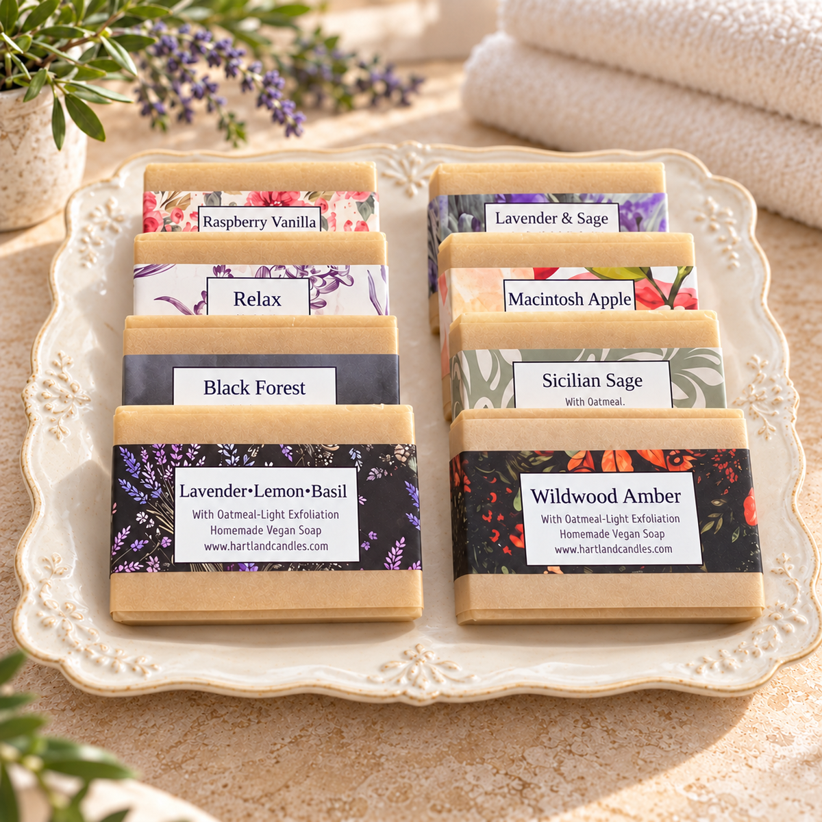 Cold Process Vegan Soap 3.5oz