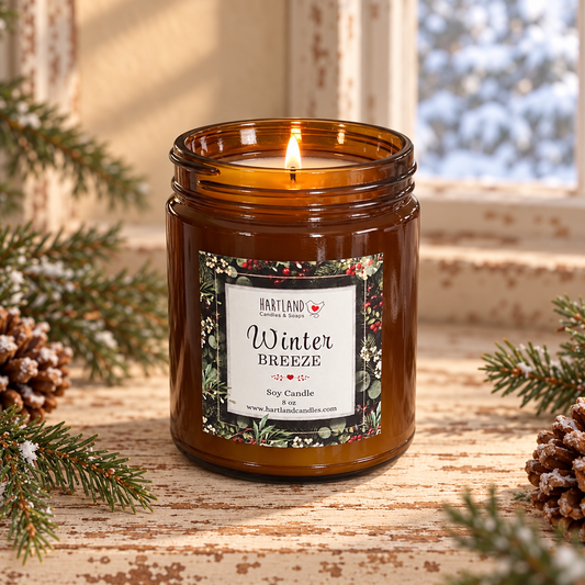 Soy Candle ~ Winter Breeze “NEW”