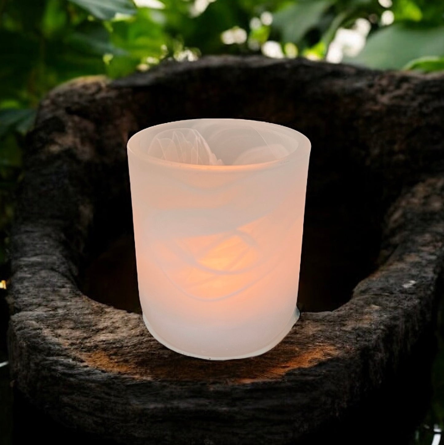 Soy Candle ~ Heirloom Linen White Frosted Jar 9oz