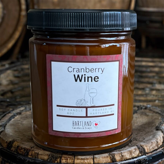 Soy Candle ~ Cranberry Wine