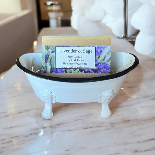 Lavender Sage - Cold Process Vegan Soap