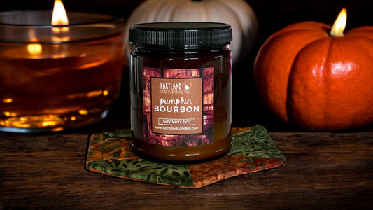 Soy Candle - Pumpkin Bourbon
