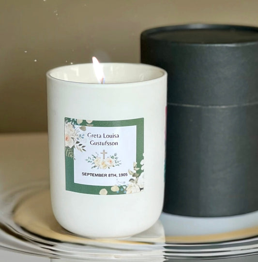 Soy Candle ~ Cashmere - Personalized