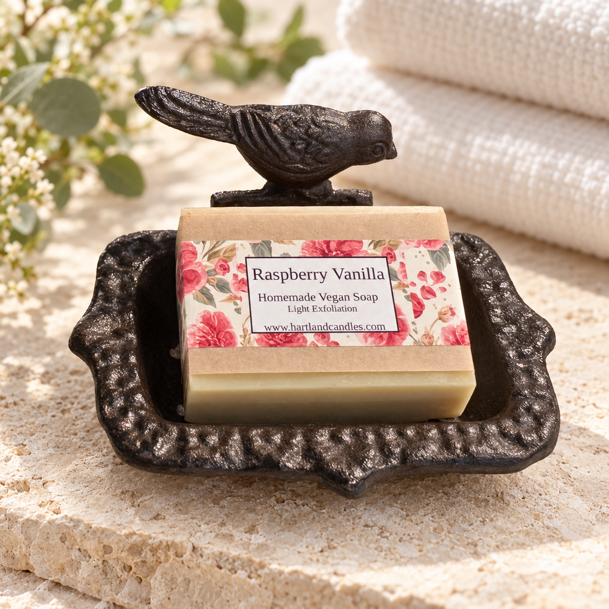Raspberry Vanilla - Vegan Soap