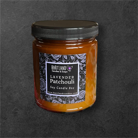 Soy Candle ~ Lavender Patchouli