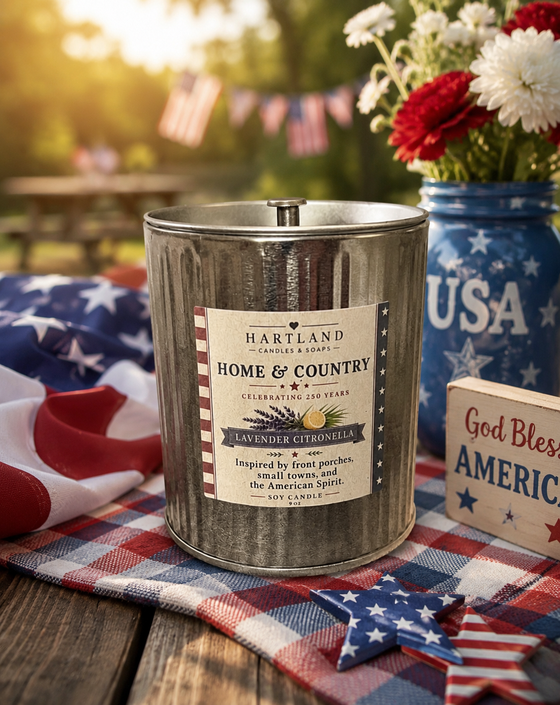 Soy Candle ~ Home & Country