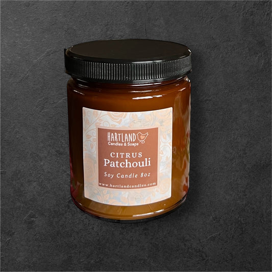 Soy Candle ~ Citrus Patchouli