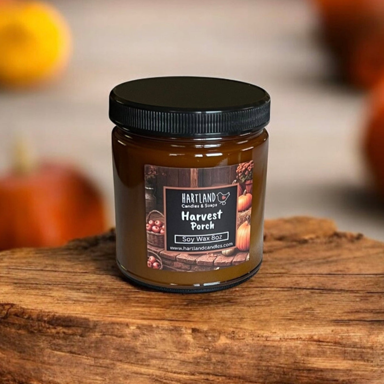 Soy Candle ~ Harvest Porch 8oz