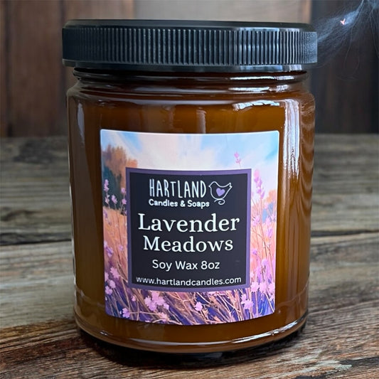 Soy Candle ~ Lavender Meadows