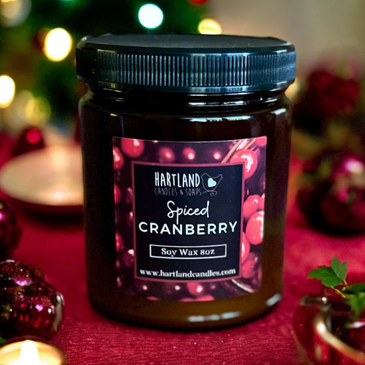 Soy Candle-Spiced Cranberry