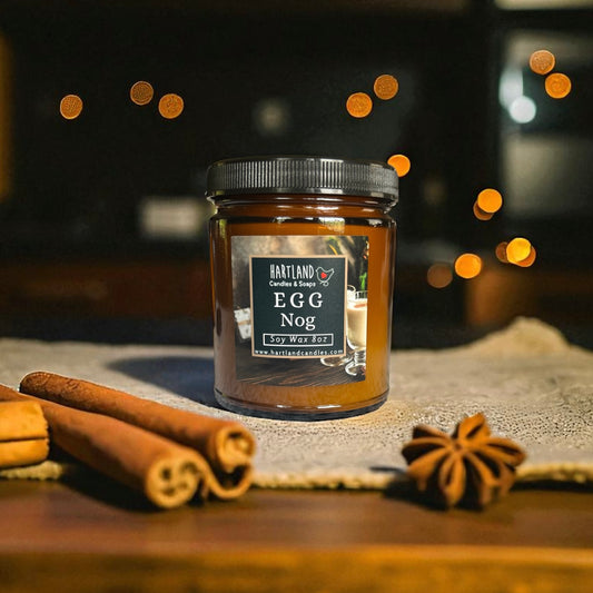 Soy Candle ~ Egg Nog 8oz
