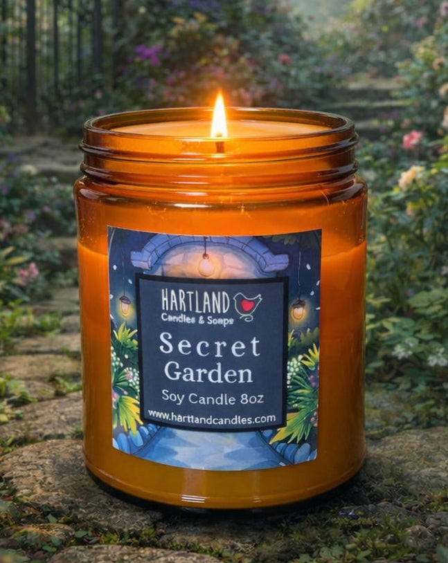 Soy Candle ~ Secret Garden