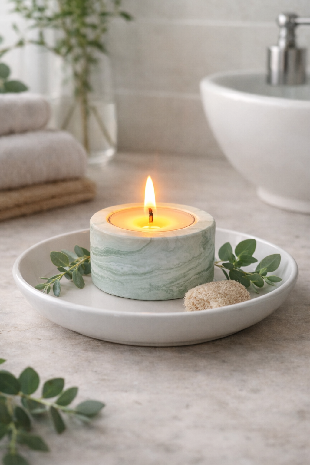 Handmade Tea Light Holder-Single