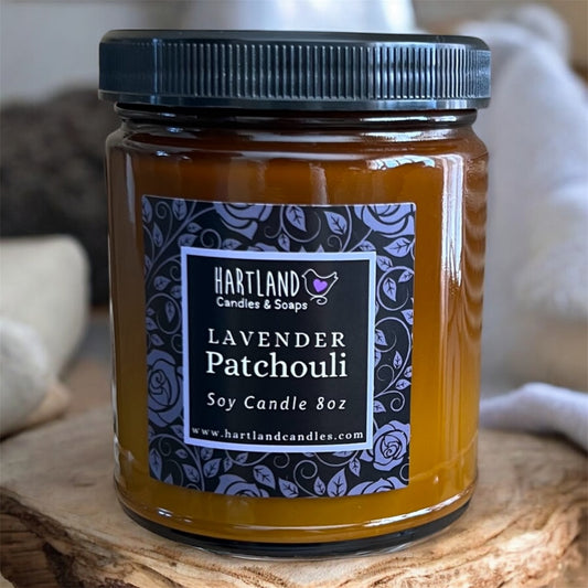 Soy Candle ~ Lavender Patchouli