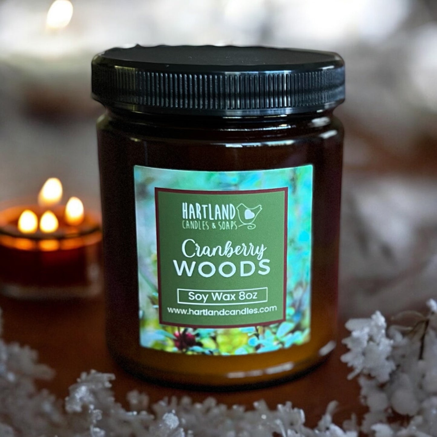 Soy Candle - Cranberry Woods