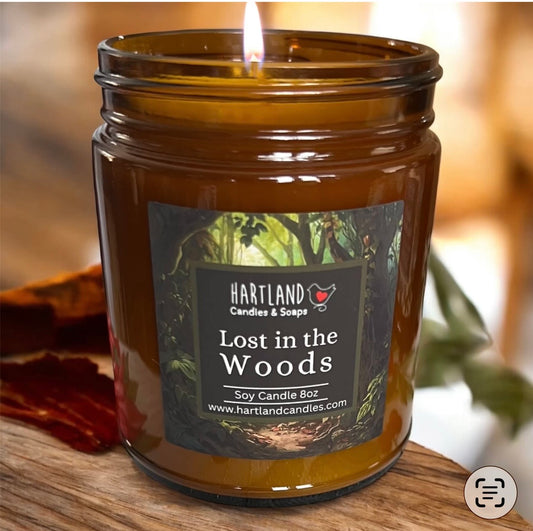 Soy Candle ~ Lost in the Woods 8oz