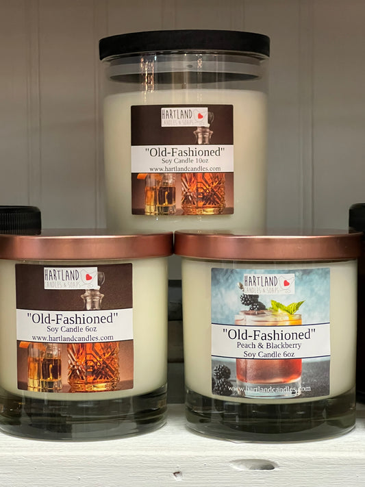 “Old Fashioned” 6oz Soy Candle
