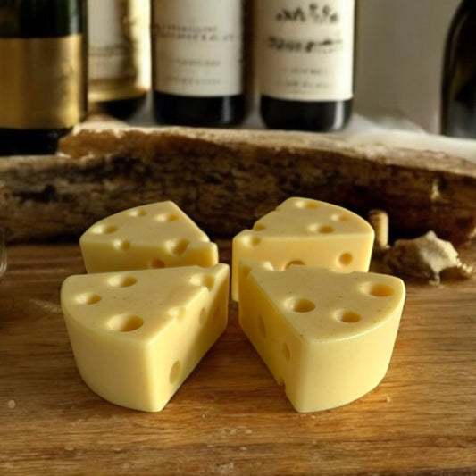 Cheese Shaped Glycerin Soap-Goat's Milk