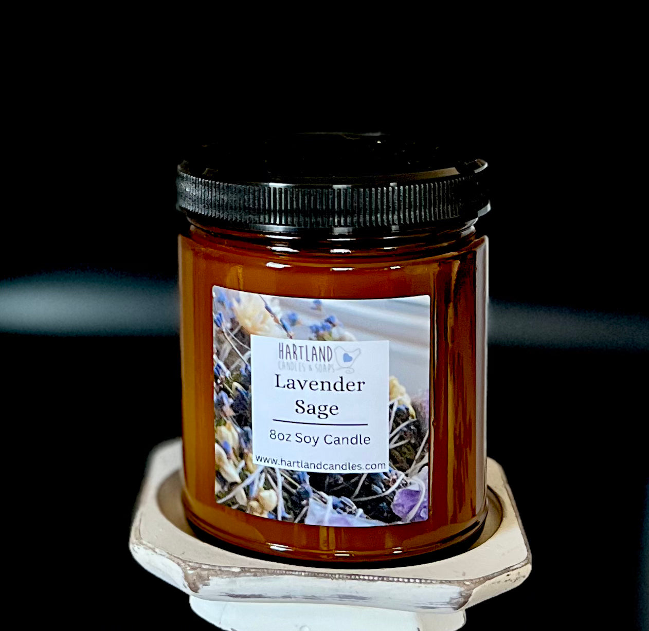 Soy Candle ~ Lavender & Sage