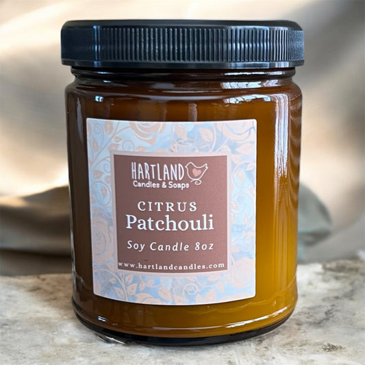 Soy Candle ~ Citrus Patchouli