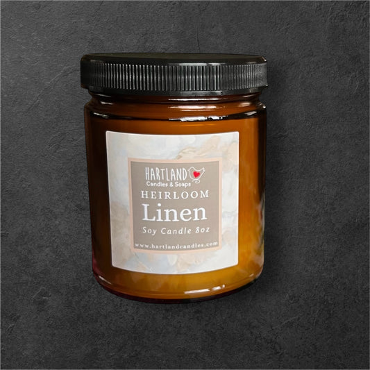Soy Candle ~ Heirloom Linen