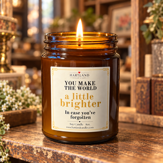 Soy Candle ~ a little brighter