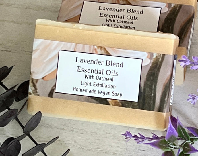 Vegan Soaps - Lavender Blend with Essential Oils