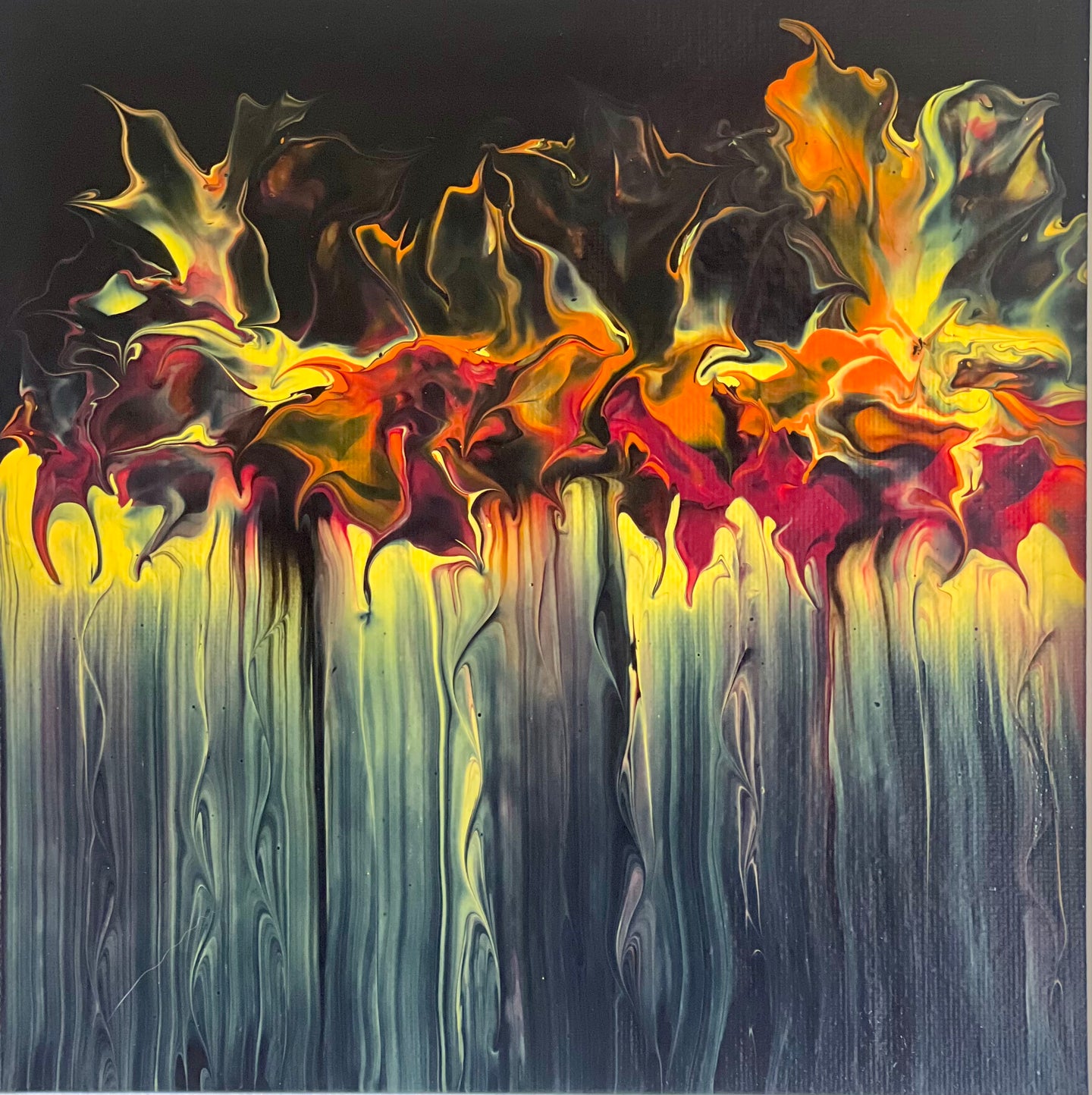Hartland Canvas ~ Falling Flowers