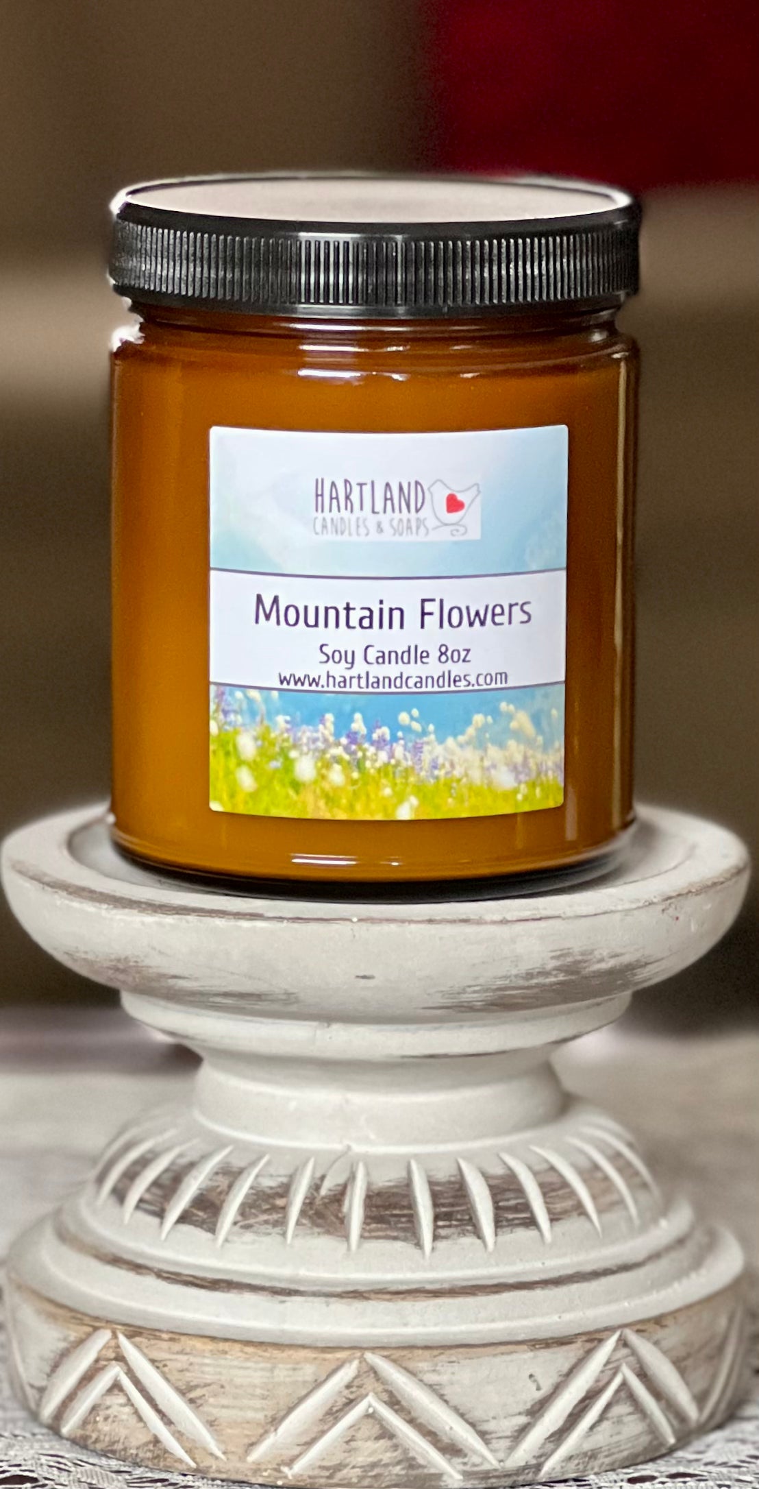 Soy Candle ~ Mountain Flowers 8oz