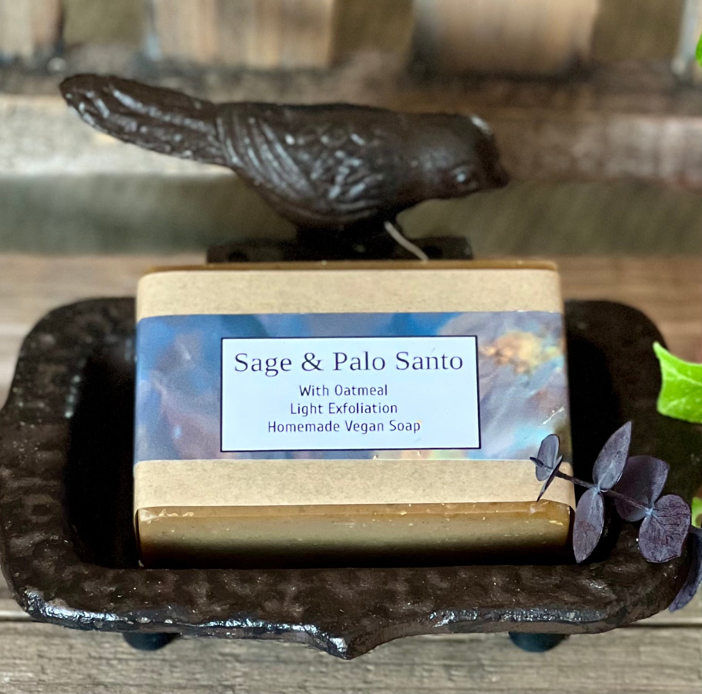 Vegan Soaps - Sage & Palo Santo