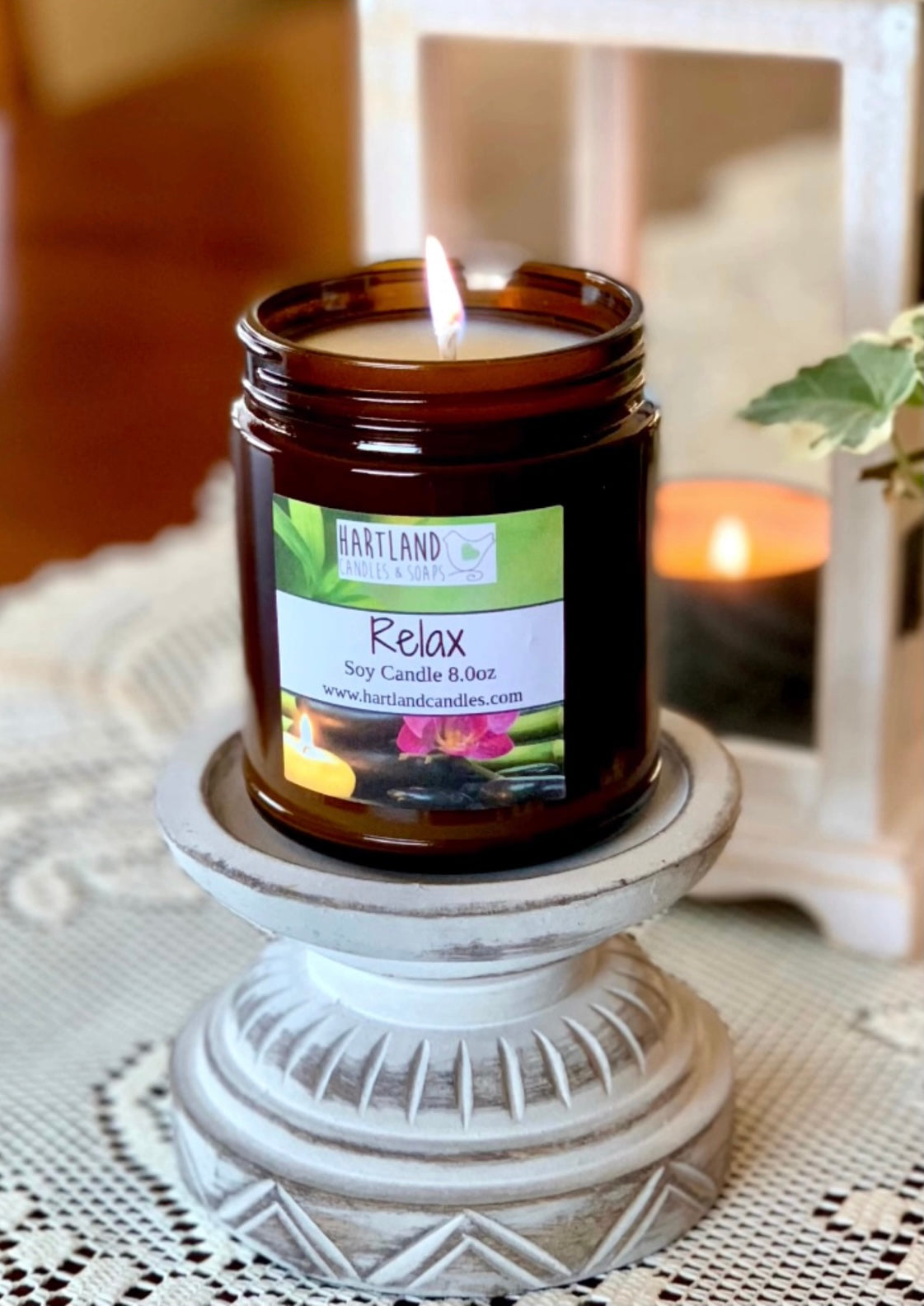 Soy Candle ~ Relax 8oz